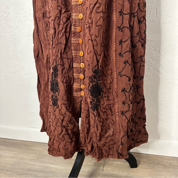 Vintage 90s matching boho skirt set - Picture 2 of 8